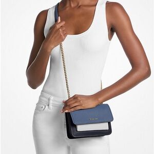 Michael Kors Claire SM crossbody Blue